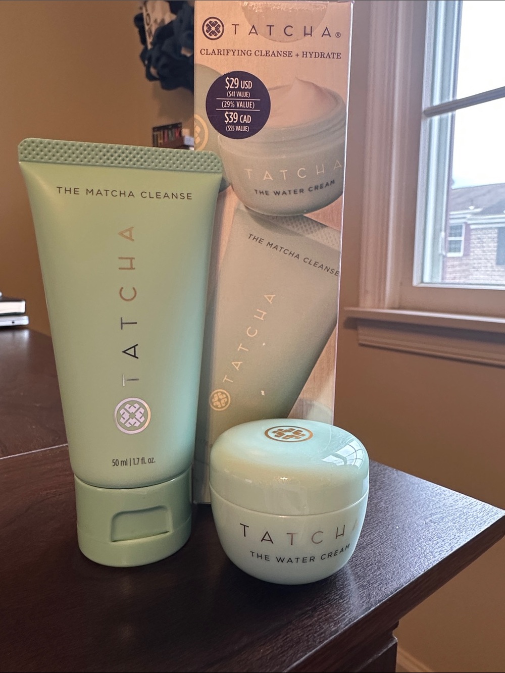 Tatcha Clarifying Cleanse & Hydrate Set - New/Unused